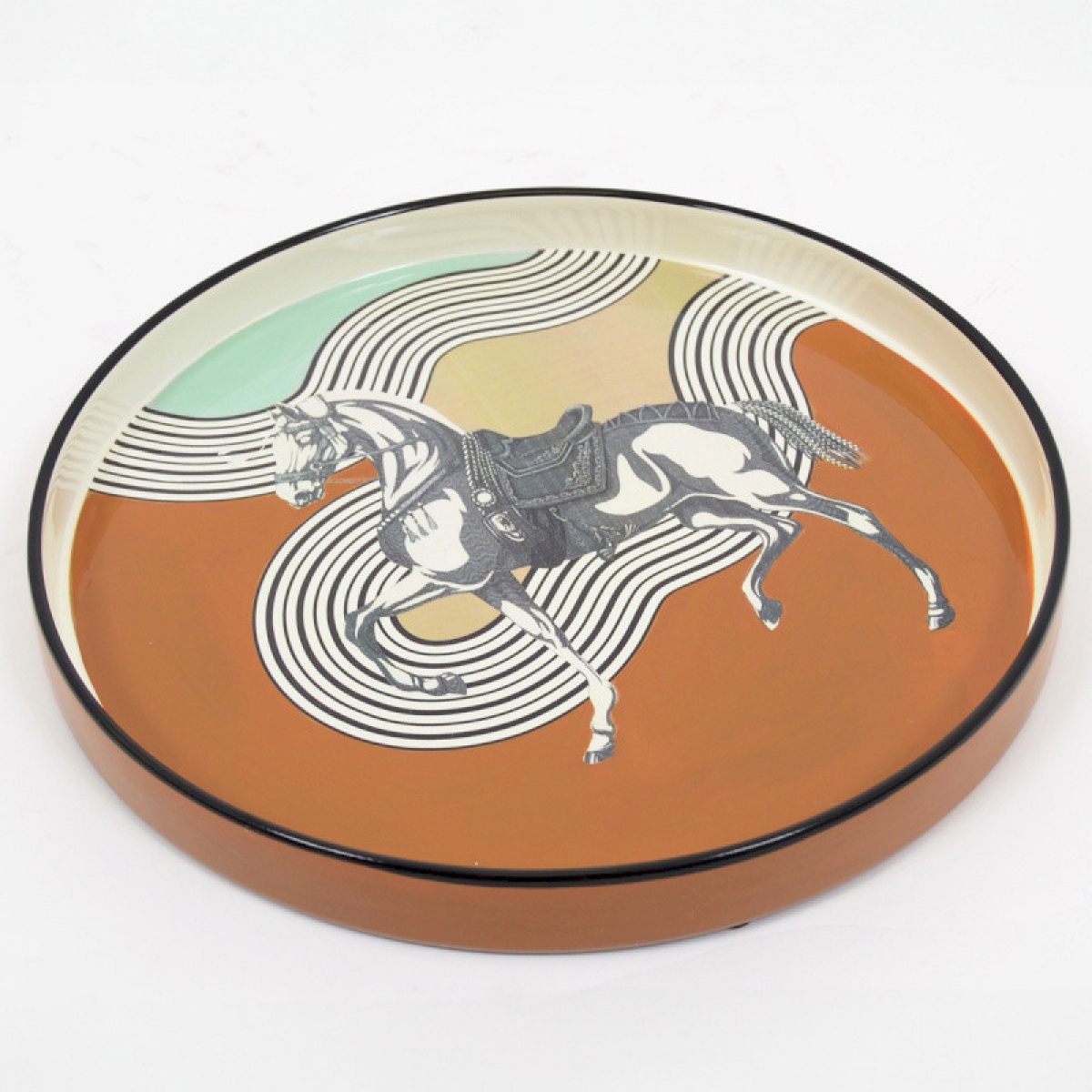 Plateau en céramique GISELLA diam 37cm